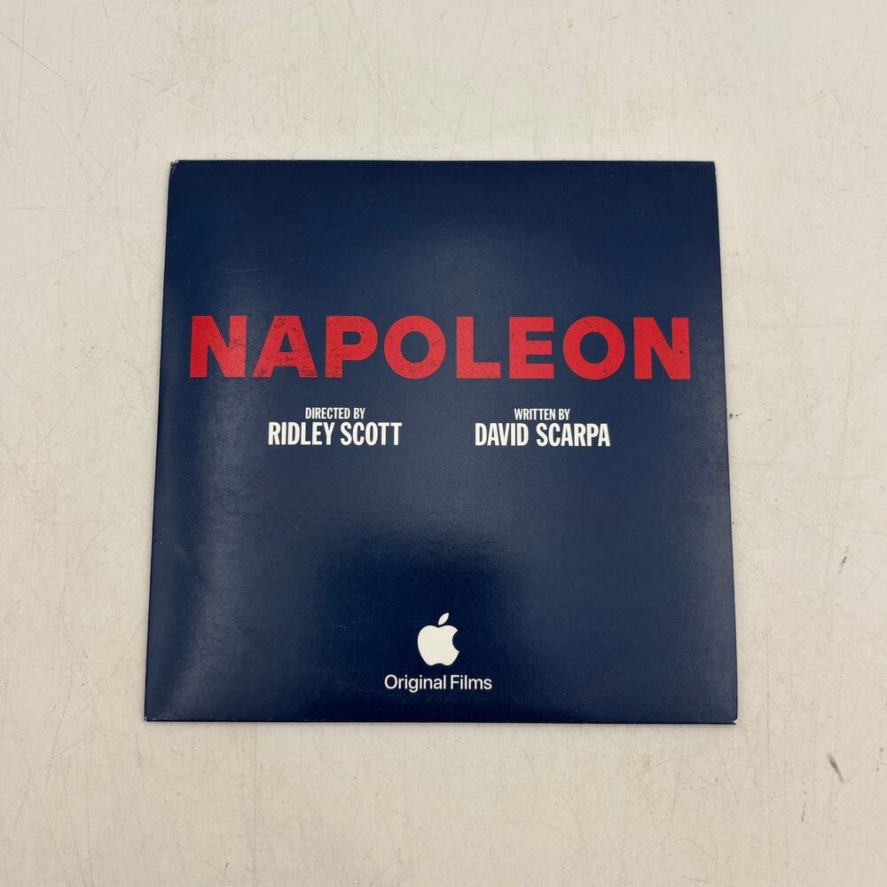 Napoleon FYC Promo DVD 2023 Ridley Scott Joaquin Phoenix Apple Original